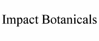impact botanicals