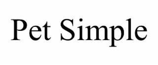 pet simple