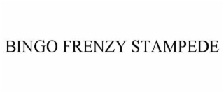 bingo frenzy stampede