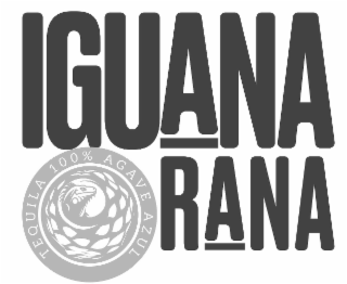 iguana rana tequila 100% agave azul
