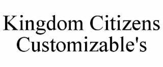 kingdom citizens customizable's