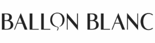ballon blanc