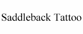 saddleback tattoo
