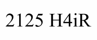 2125 h4ir