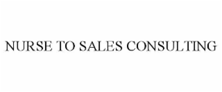 nurse to sales consulting