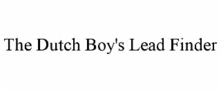 the dutch boy's lead finder