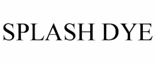splash dye
