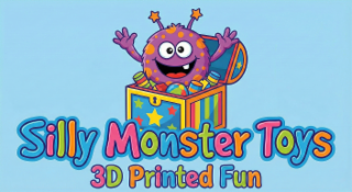 silly monster toys 3d printed fun
