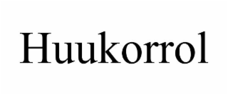 huukorrol