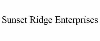 sunset ridge enterprises
