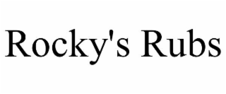 rocky's rubs