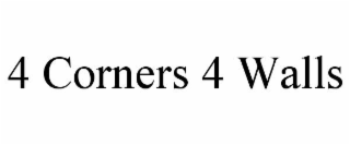 4 corners 4 walls