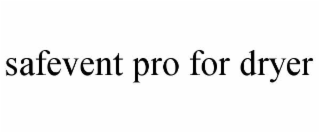 safevent pro for dryer