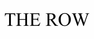 the row