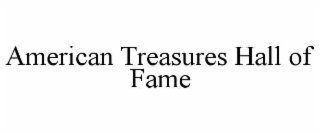american treasures hall of fame