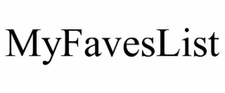 myfaveslist