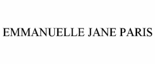 emmanuelle jane paris