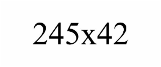 245x42