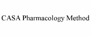 casa pharmacology method