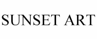 sunset art