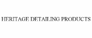 heritage detailing products