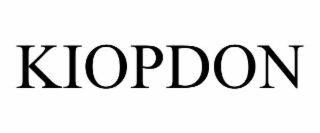kiopdon
