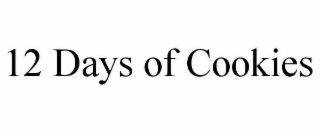 12 days of cookies
