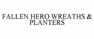 fallen hero wreaths & planters