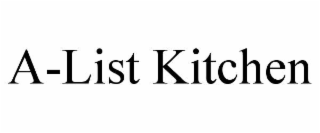 a-list kitchen