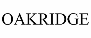 oakridge