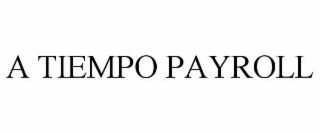 a tiempo payroll