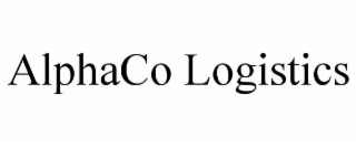 alphaco logistics