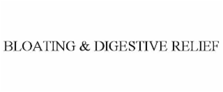 bloating & digestive relief
