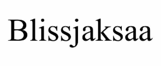 blissjaksaa