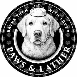 paws & lather bathe them with love