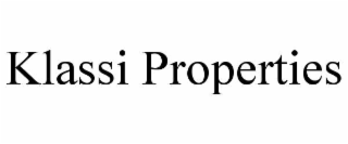 klassi properties