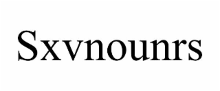 sxvnounrs