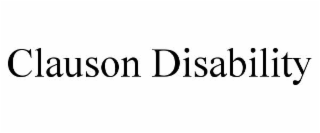 clauson disability