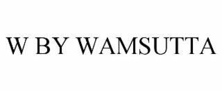 w by wamsutta