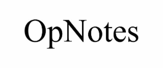 opnotes