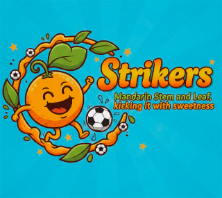 strikers mandarin stem and leaf, kicking it with sweetness