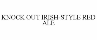 knock out irish-style red ale