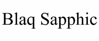 blaq sapphic