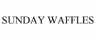 sunday waffles