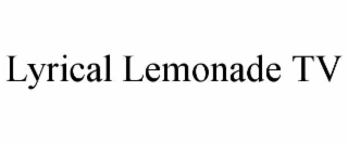 lyrical lemonade tv