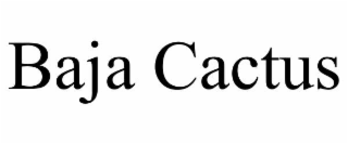 baja cactus