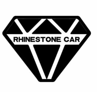 rhinestone car