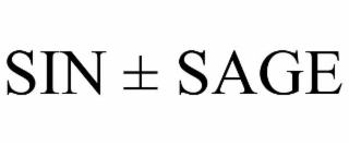 sin ± sage