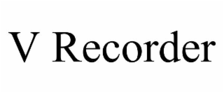 v recorder