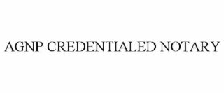 agnp credentialed notary